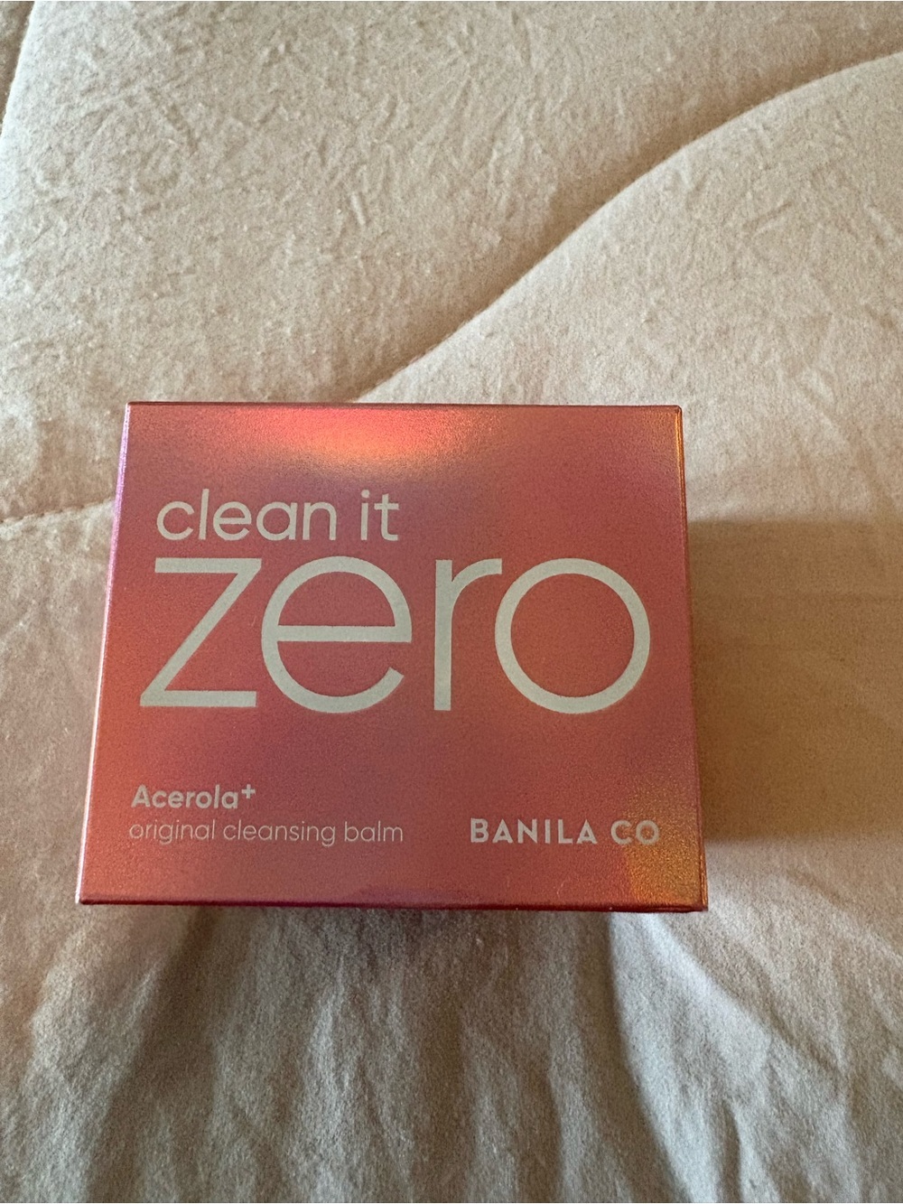 Banila Co Clean It Zero Sherbet Cleansing Balm - Coral Shimmer